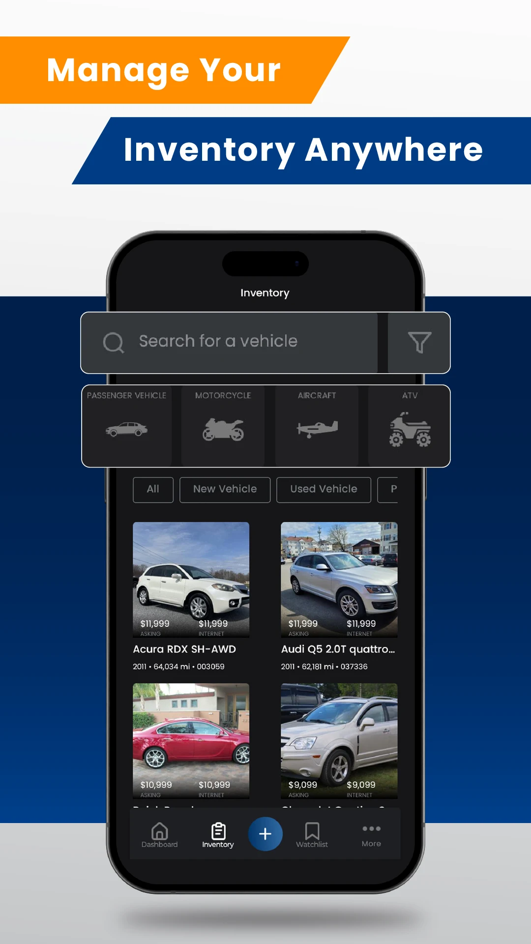 AutoManager Mobile App screenshot