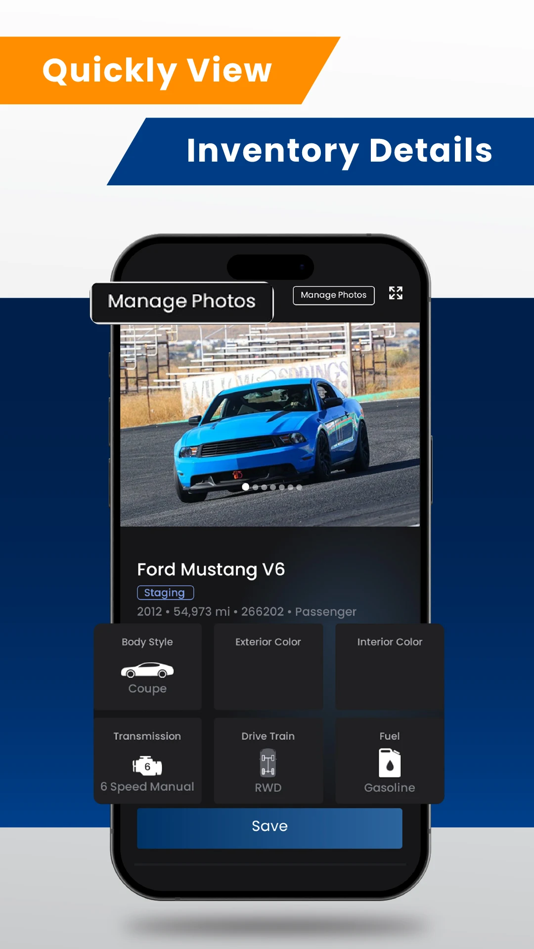AutoManager Mobile App screenshot